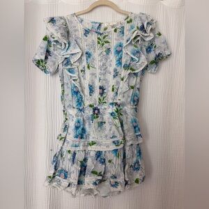 LOVESHACKFANCY MINI DRESS